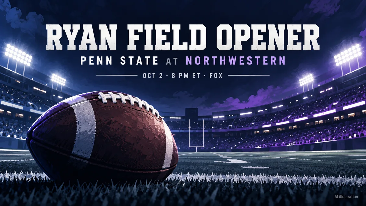 Penn State vs. Northwestern 2026: Time, TV and New Ryan Field Opener
